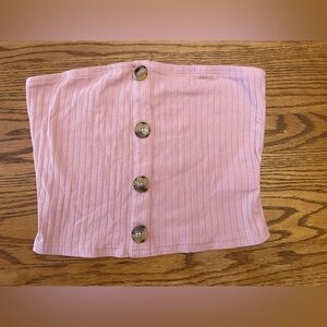 Pink top with Button Detail